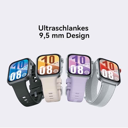 HUAWEI Watch FIT 4 Smartwatch, GPS, Fitness Tracker, Schwarz