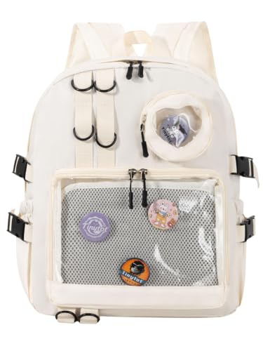 Image of Tinytot 30 Litre Japanese Korean Style School Bag Water-Resistant Laptop & Travel Backpack - Unisex Large 18 Inches Multipurpose Student Backpack for Boys & Girls, Men & Women