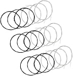 Classical Guitar Strings 3 full sets with Black Nylon for E-1st B-2nd G-3rd and Nylon Core Silver-Plated Copper Wound for D-4th A-5th E-6th
