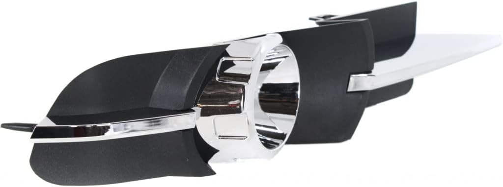 KarParts360 For Chevy Malibu 2008-2012 Fog Light Bezel Passenger Side | LT/LTZ | Matte Black | Replacement For GM1039115 | 25905342