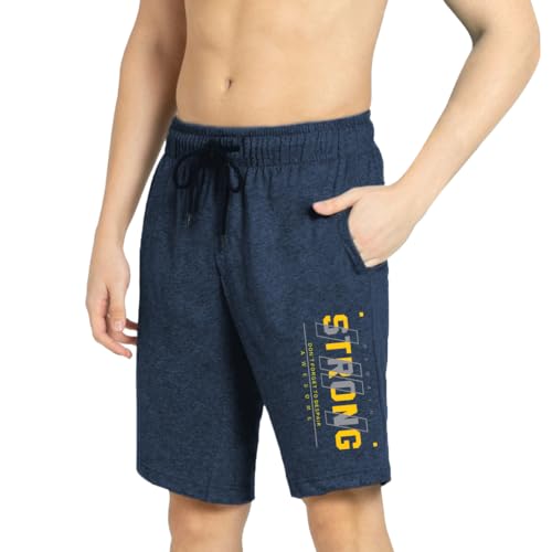 Image of KART BLACK Plus Sizes Men's Cotton Regular Fit Shorts (Pack of 3)
