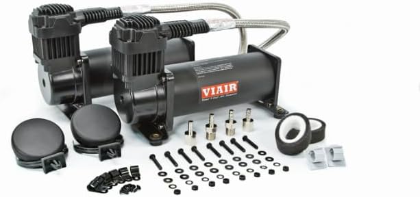VIAIR 444 C DUAL Pack Stealth Black Compressors Air Bag Air Ride Suspension