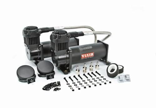 VIAIR 444 C DUAL Pack Stealth Black Compressors Air Bag Air Ride Suspension