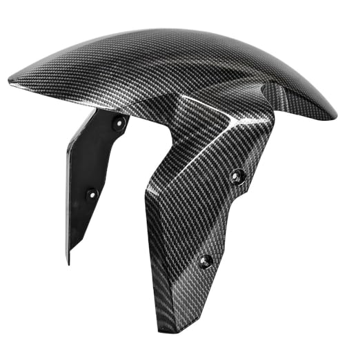 Garde-Boue Moto Anti-Projections Protecteur Roue Avant Finition Carbone