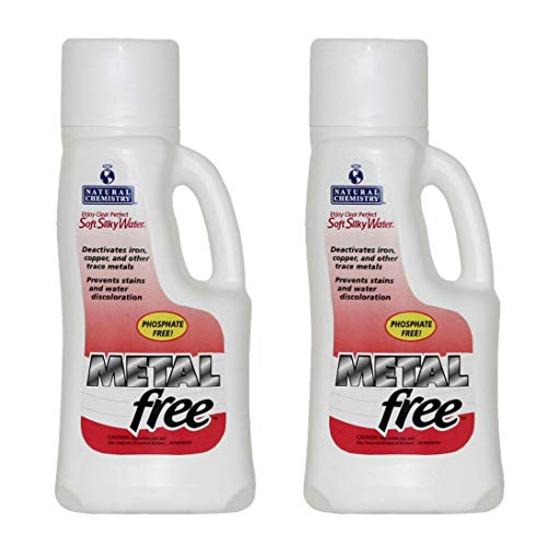 Natural Chemistry 2 New 07001 Spa Swimming Pool Metal Free Chemical - 1L