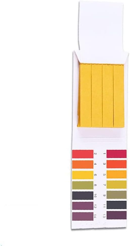 80 Strips Professional 1-14 Ph Litmus Paper Ph Tester Papers Ph Meters Indicator Paper Water Cosmetics Soil Acidity Test Strips Lab Consumables Lab Supplies and Consumables