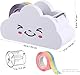 Desktop-Klebebandabroller Dekorativer Cartoon-Wolke-Klebebandschneider Mit Regenbogenband Cartoon-Wolke Schreibtisch-Briefpapier-Zubehör Für Büro Schule Büromaterial