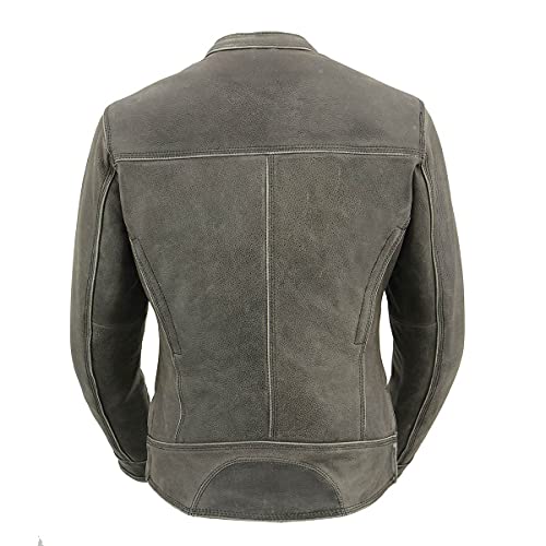 Image of Milwaukee Leather Women's 'Sporty and Elegant' Scooter Style Motorcycle Leather Rider Jacket