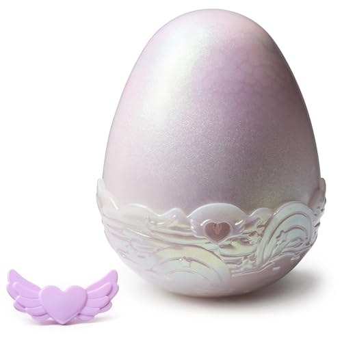 Hatchimals Alive Mystery Ei Pufficorn - magisches selbstschlüpfendes Ei ca. 25 cm groß mit interaktivem Überraschungs-Plüschtier, für Kinder ab 5 Jahren