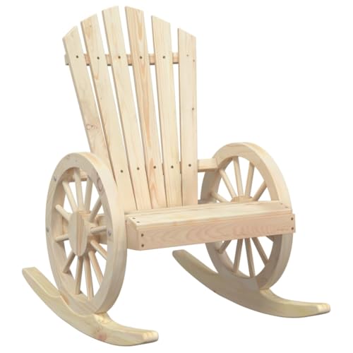 VidaXL Mecedora de Jardín Adirondack Silla