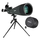Svbony SC002 WiFi Spektiv Kamera mit SV28 25-75x100mm Spektiv, 2MP 1080P Wireless-Kamera mit 32GB TF-Karte, 10m Übertragung,Typ-C Schnittstelle, Zoomfunktion Kompatibler für Vogel-Natur-Fotografi