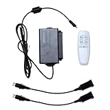 Uetmulik Adjustable Bed Richmat HJH13D Remote & HJC18 Control Box Replacement for Lucid L300