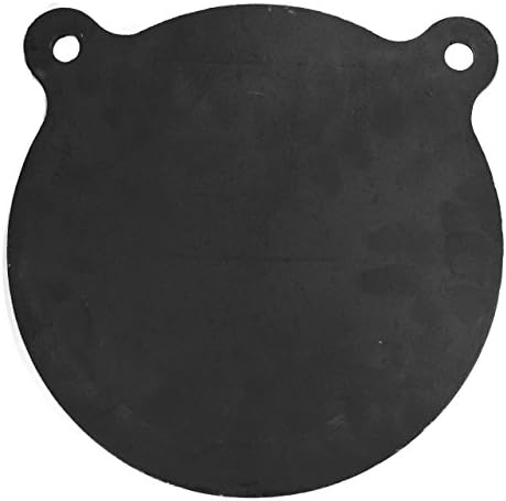 High Caliber AR500 Geometric Steel Targets - Gong, Half gong, Circle, Square & Octagon 1/2, 3/8, 1/4 inch Thickness for Shooting - Made in The USA