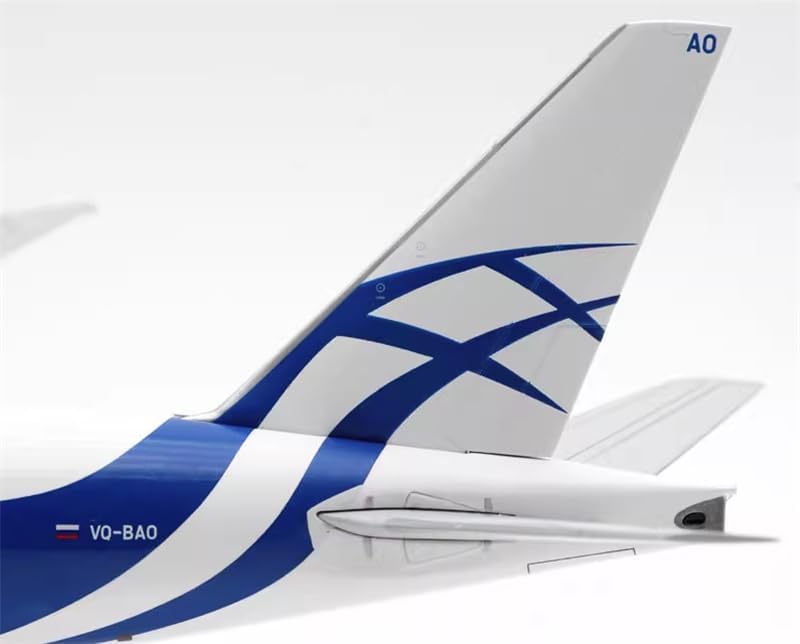 ACE HOBBY for JC Wings AirBridgeCargo for Boeing 777-200LRF VQ-BAO Flaps down 1:200 Aircraft Pre-built Model