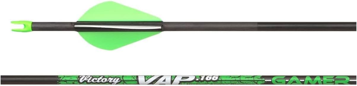 Victory Archery VAP Gamer Arrows with Blazer Vanes (Pack of 6)