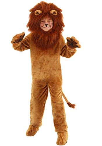 Deluxe Lion Costume For Kids Halloween Costume Large #TOP1