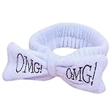 Banda ancha para SPA SPA lazos Bowknot OMG letras ricam