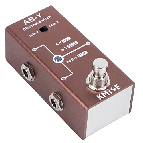 Lotmusic Aby Pedal,Box Line Selector Ab Switch,Electric Guitar Effects Pedal Mini Single Type Dc 9V True Bypass #TOP1