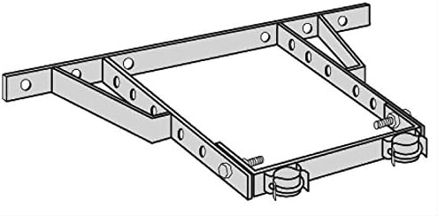 ROHN HB25BG 0" - 24" House Bracket Assembly - Adjustable
