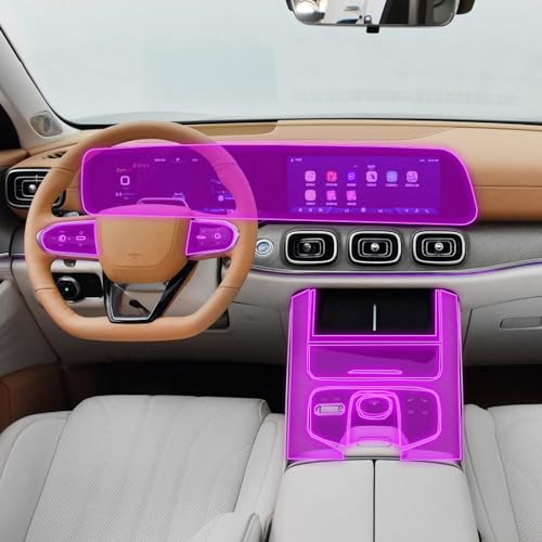 Protecteur d'écran de navigation de voiture en TPU pour Chery Tiggo 9 2023