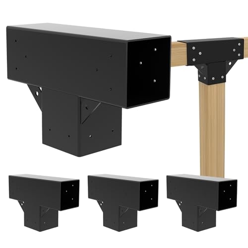 Pergola Bracket Kit 6x6 T-Shape (5.7x5.7) - 4 Pack