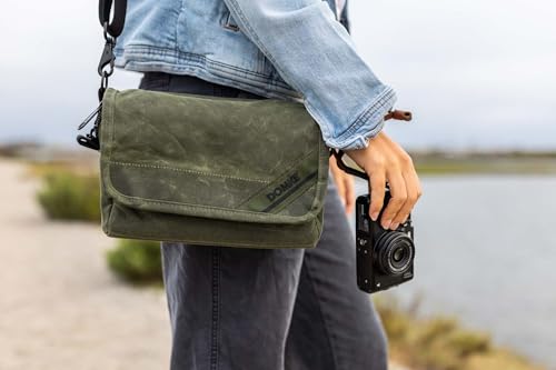 Bolsa para cámara Domke Heritage Shoulder Bag verde miniatura 5