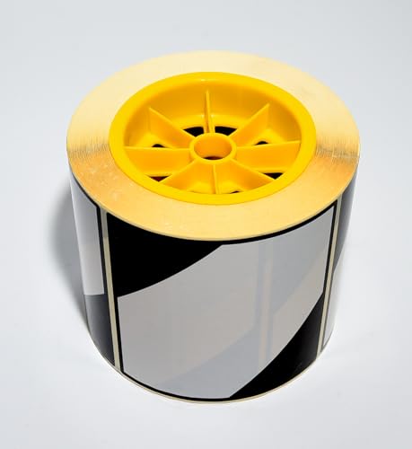 Etikettenspender aus Stahl, Industriequalität, Breite nach Auswahl (317 mm Breite)