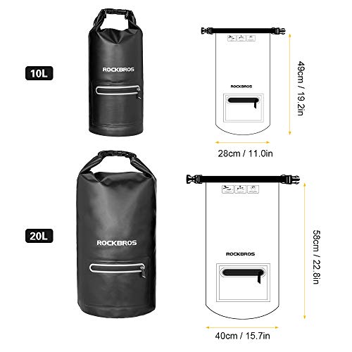Changxi 10L Saco À Prova D 'Água tuante Saco Seco Canoagem Caiaque Canoagem À Prova D' Água Saco S