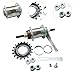 rockible Bicycle Hub Conversion Set Coaster Brake Rear Hub 36 Holes Tool Replacement Bike Trike Hub Conversion Set Repair for Cycling, Multi, Silver