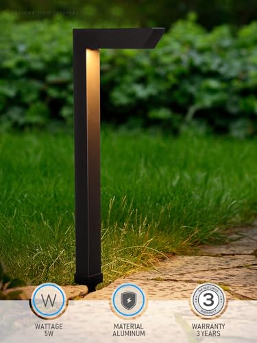 Image of LEONLITE 12-Pack 16 Inch 5CCT Low Voltage Landscape Pathway Lights, ETL