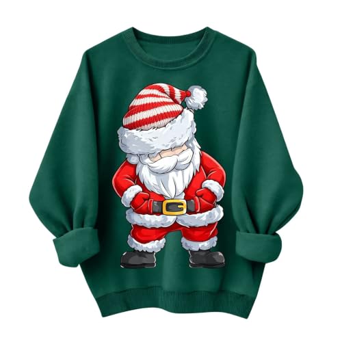 Christmas Sweatshirts For Women Crewneck Graphic Holiday Pullover Daily Top - image 4