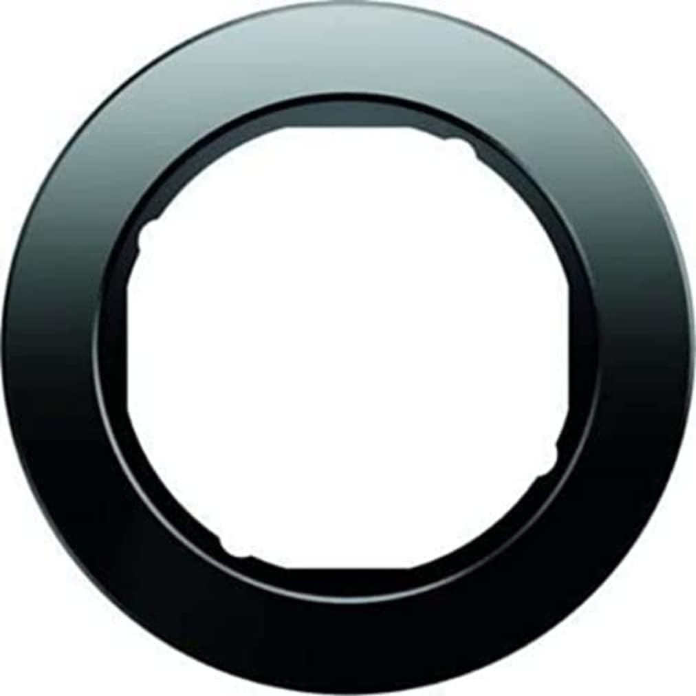 Hager r.Classic - Rclassic Frame 1 Element Black Glass