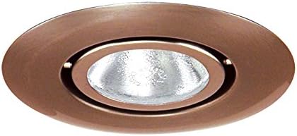 Juno 440-BRZ (Formerly 440-ABZ) 4" Round Flush Gimbal Adjustable Trim, Bronze