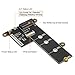 Geekworm M901 PCIe to M.2 HAT Key-M NVMe SSD PIP PCIe Peripheral Board for Raspberry Pi 5 Support M.2 2230/2242/2260/2280 SSD