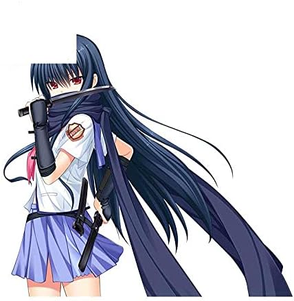 13cmx11.9cm for Images of Angel Anime Vinyl Car Stickers Personality Waterproof Fashion