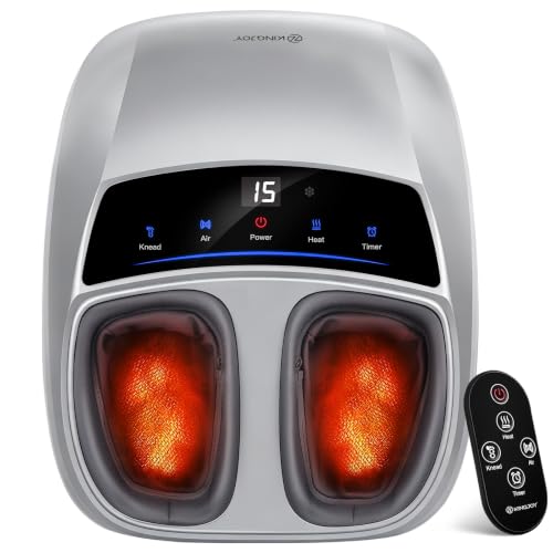KINGJOY Heated Foot Massager for Neuropathy