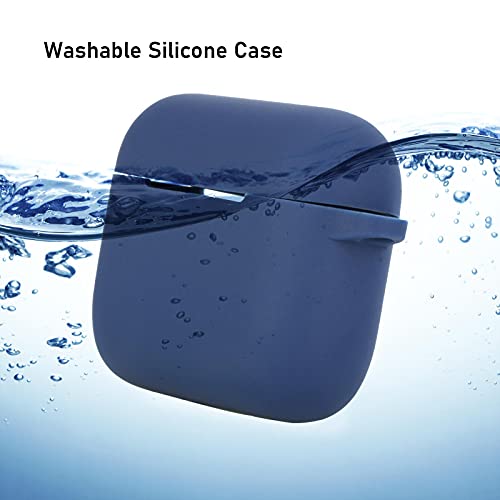 Cover Case Replacement For Razer Hammerhead True Wireless Pro Gaming Earbuds, Silicone Protective Skin ( Blue) - Lefxmophy #TOP5