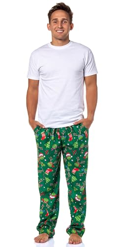 Teenage Mutant Ninja Turtles Mens' Christmas Characters Sleep Pajama Pants2