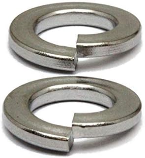 MonsterBolts - M4 Split Lock Washer, DIN 175B, Stainless Steel, 10 Pack