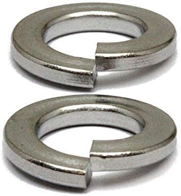 MonsterBolts - M5 Split Lock Washer, DIN 175B, Stainless Steel, 10 Pack