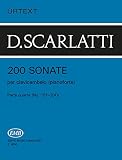 200 Sonate per clavicembalo (pianoforte) Parte quarta (No. 151-200) Volume 4