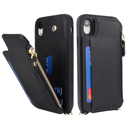 Étui portefeuille pour iPhone Xr idéal pour garder les mains libres en sortie - 4