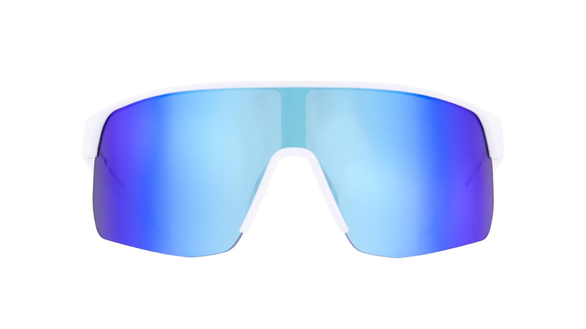 Red Bull Spect Eyewear Dakota, Occhiali Unisex-Adulto, Shiny White, Medium