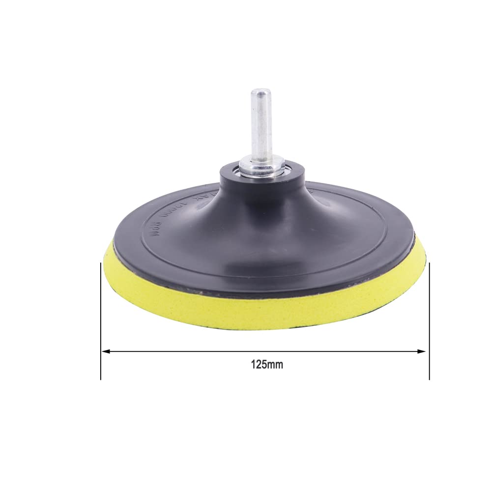 Platorello Abrasivo 125mm Con Adattatore M14 - Per Trapani E Smerigliatrici