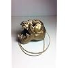 Aztec Death Whistle - Golden Skull