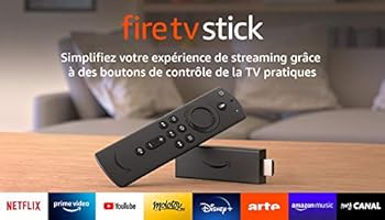 Nouveau Fire TV Stick avec télécommande vocale Alexa (avec boutons de contrôle de la TV), Streaming HD, Modèle 2020