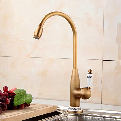 Mitigeur en laiton pour eau chaude et froide anti-fuite - 2