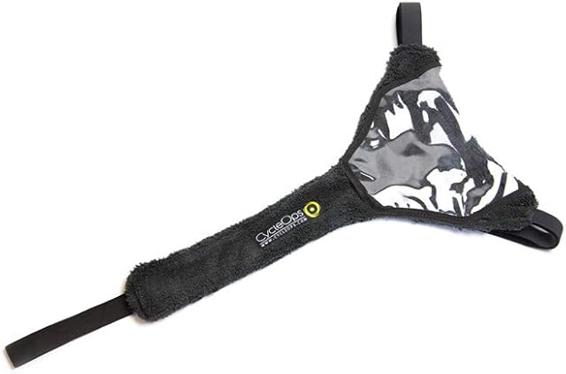 Cycleops Unisex Adult Bike Sweat Guard w/Phone Pocket Bike Sweat Guard - Black,.