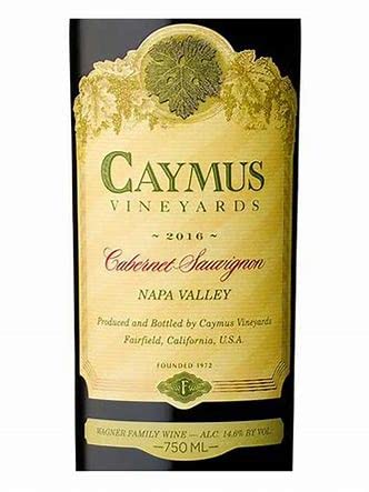 Caymus Vineyards Cabernet Sauvignon Napa Valley Red Wine 75cl