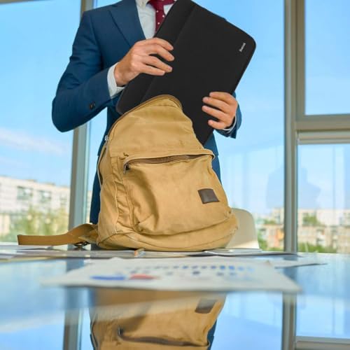 Image of Laptop Case 15 inch,Shockproof Protective Travel Bags with Accessory Pocket